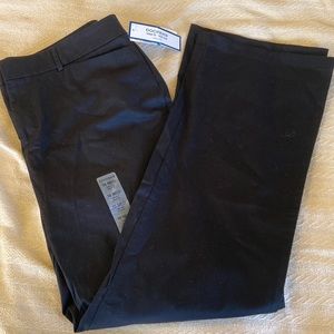 NWT Docker’s black mid rise metro pants 16